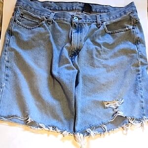 Faded Glory Distressed Denim Shorts